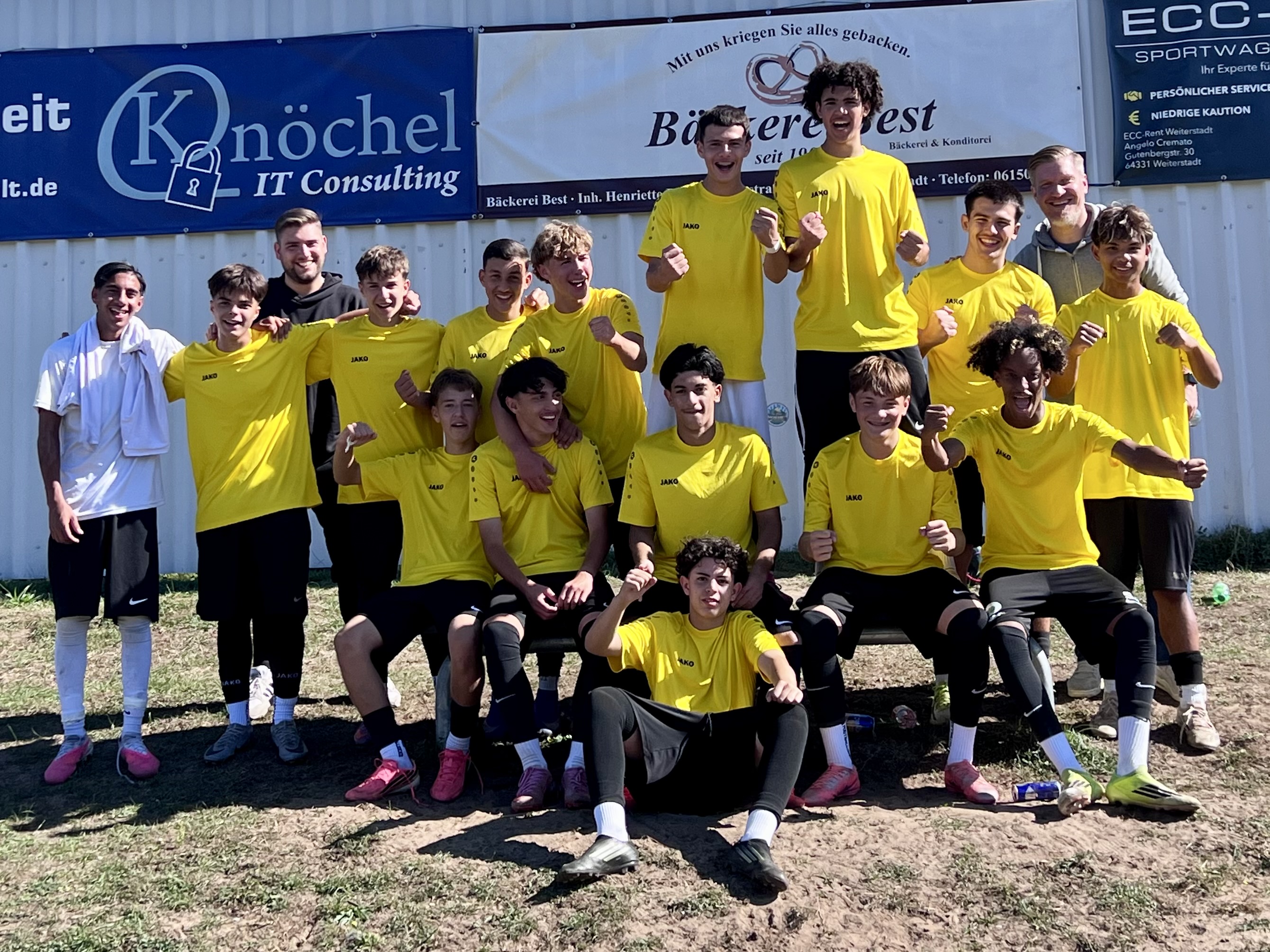 U18 der GHS gewinnt „Jugend trainiert für Olympia Kreisentscheid“ in Weiterstadt
